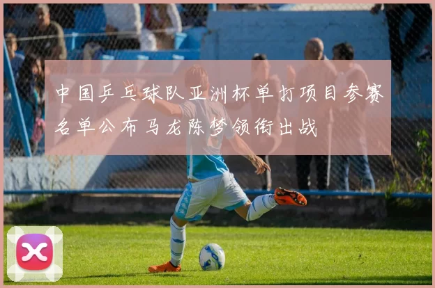 中国乒乓球队亚洲杯单打项目参赛名单公布马龙陈梦领衔出战