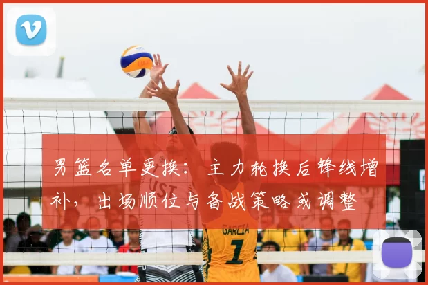 男篮名单更换：主力轮换后锋线增补，出场顺位与备战策略或调整